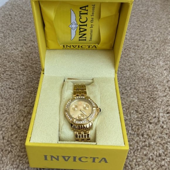 Invicta Gold Watch